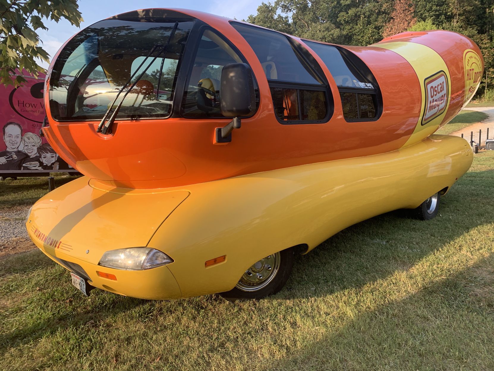 Wienermobile on its way
